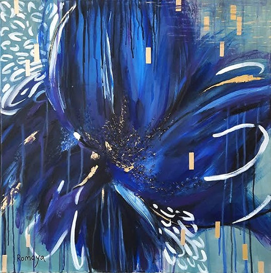 Romaya Puchman, Acrylic on canvas, 60 by 60 cm