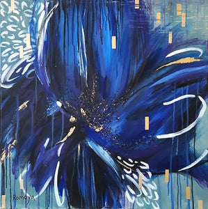 Romaya Puchman, Acrylic on canvas, 60 by 60 cm