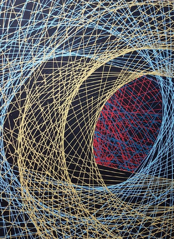 Eduard Almashe,  superacrylic on canvas 80 by 60 cm