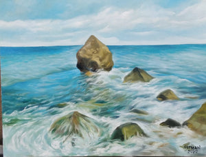 Evgeny Gofman, Oil on canvas, 60 by 80 cm
