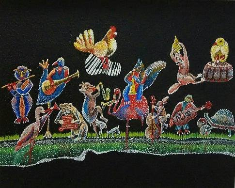 Tamar Ben david , Acrylic on canvas, 80 by 100 cm
