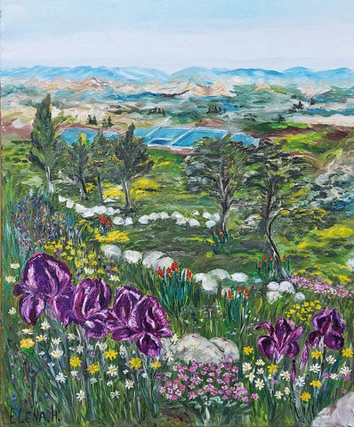 Elena Hohlov, oil on canvas, 60 by 50 cm