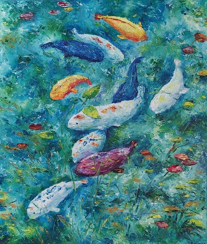 Tatiana Krilova, oil on canvas, 70 by 60 cm