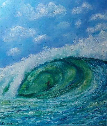 Tatiana Krilova, oil on canvas, 70 by 60 cm