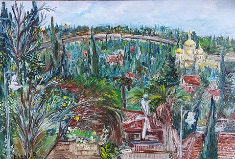 Elena Hohlov, oil on canvas, 50 by 60 cm