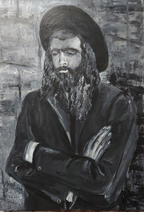 Elena Hohlov, oil on canvas, 70 by 50 cm