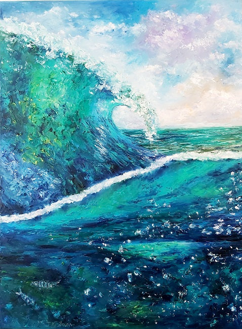 Tatiana Krilova, oil on canvas, 80  by 60 cm