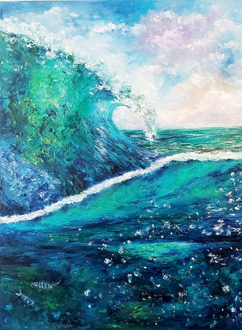 Tatiana Krilova, oil on canvas, 80  by 60 cm