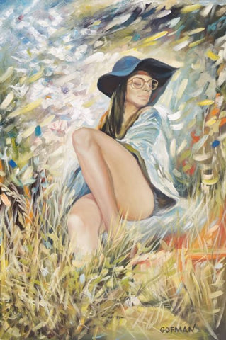 Evgeny Gofman, Oil on canvas, 110 by 70 cm