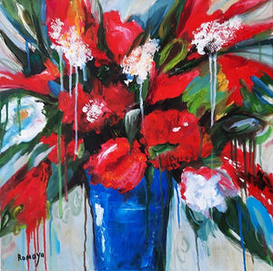 Romaya Puchman, oil on canvas, 50 by 50 cm