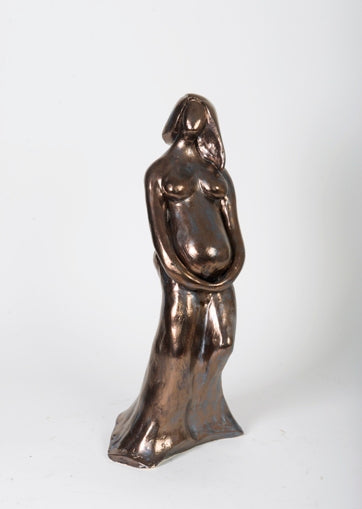 Yael Shavit,  Clay sculpture, Height 51 cm