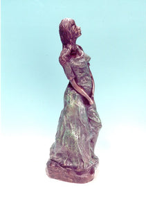 אילת גולדנצויג | Eilat goldenzweig, clay sculpture, height 47 cm