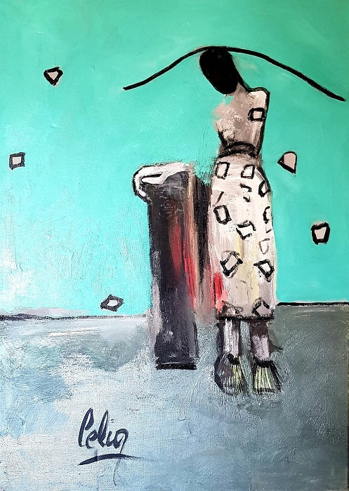 סליה סדקוביץ  | Celia Sadkovich -  Acrylic  on canvas,  70 by 50 cm