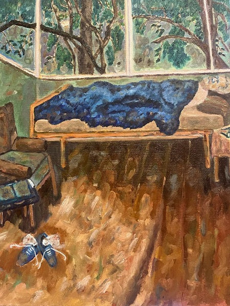 Anat Korat, oil on canvas, 50 by 40 cm