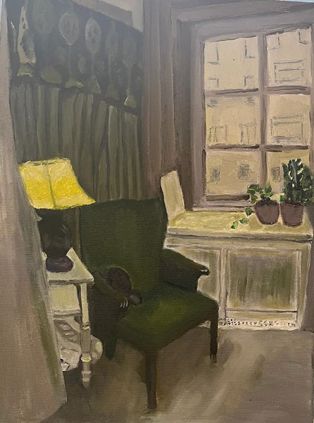 Anat Korat, oil on canvas, 40 by 30 cm