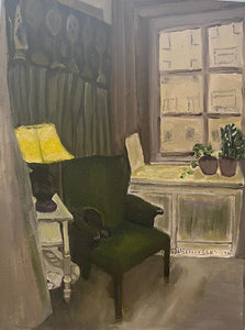 Anat Korat, oil on canvas, 40 by 30 cm