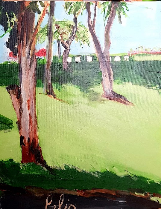 Celia Sadkovich -  Acrylic  on canvas,  50 by 40 cm