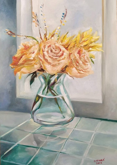 Evgeny Gofman, Oil on canvas, 70 by 50 cm