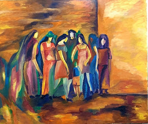 דליה לביא | Dalia Lavi, Oil on canvas, 100 by 120 cm