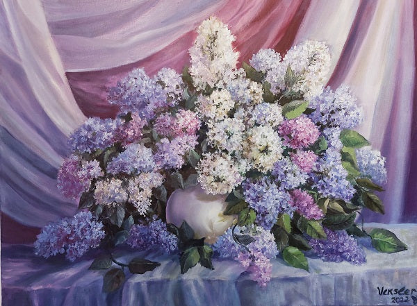 Tanya Shirley Veksler, oil on canvas , 60 by 80 cm