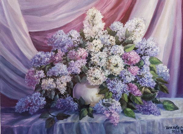 טניה שירלי וקסלר |Tanya Shirley Veksler, oil on canvas , 60 by 80 cm