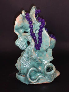 Hana Berger, Clay sculpture, height 32 cm