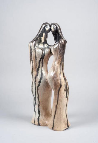 Shaul Elbaz, clay sculpture, Height, 53 cm