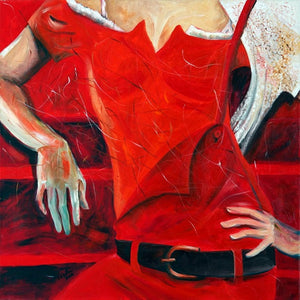 ליאורה קולטון | Liora Kolton, Acrylic on canvas, 100 by 100  cm