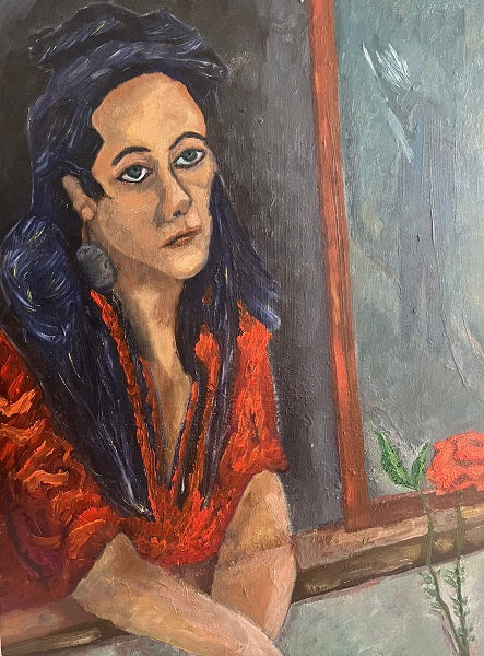 Anat Korat, oil on canvas, 70 by 50 cm