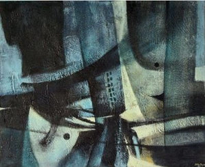 Zalayet Nessim, acrylic on canvas, 80 by 100 cm