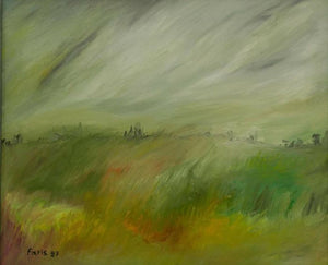 Faris Hamdan, oil on canvas, 50 by 60 cm