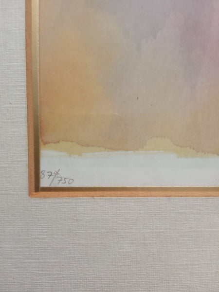 הלן עטר,  ליטוגרפיה,  60 על 42 ס"מ, חתום, ממוספר וממוסגר | Helen Attar