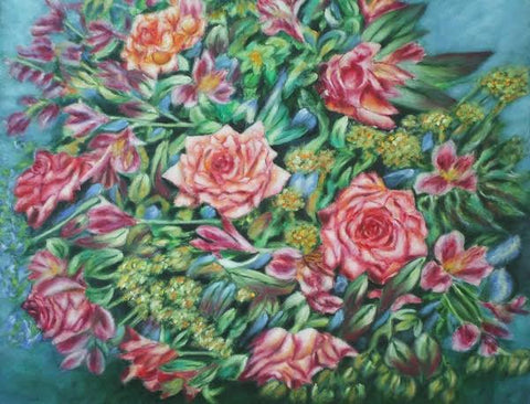 Eliahu Taubman, oil on canvas, 70 by 90 cm