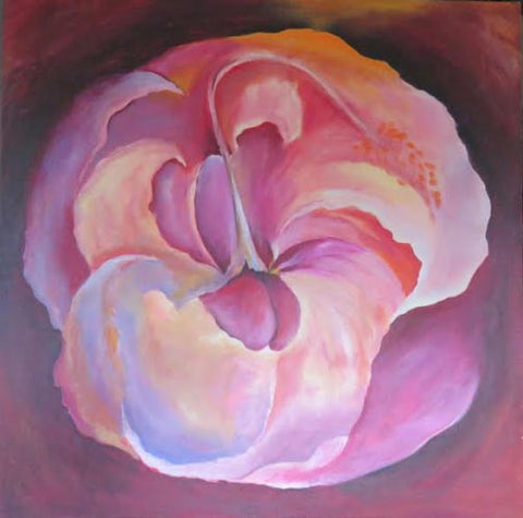 Bella Lifshits, Acrylic on canvas 100 by 100 cm