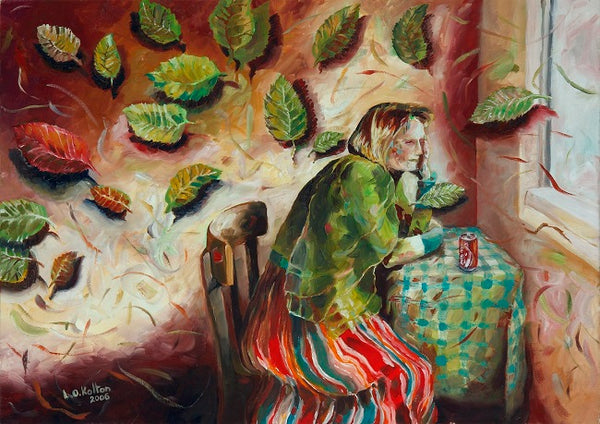 Liora Kolton, oil on canvas 35 by 50 cm