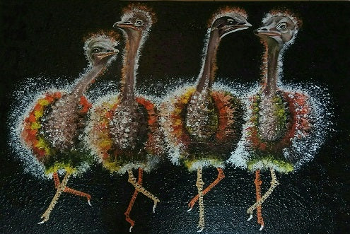 Tamar Ben david , Acrylic on canvas, 80 by 120 cm