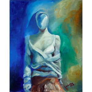 ליאורה קולטון | Liora Kolton, oil on canvas 50 by 40 cm