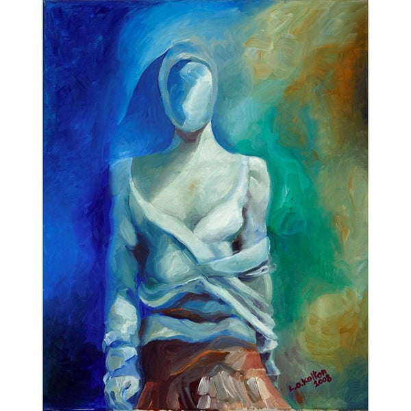 ליאורה קולטון | Liora Kolton, oil on canvas 50 by 40 cm