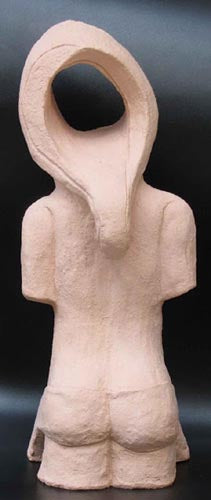 דוד גומא | David Gome, clay sculpture, Height 38 cm