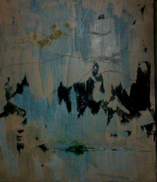 Faris Hamdan, acrylic on canvas, 70 by 60 cm