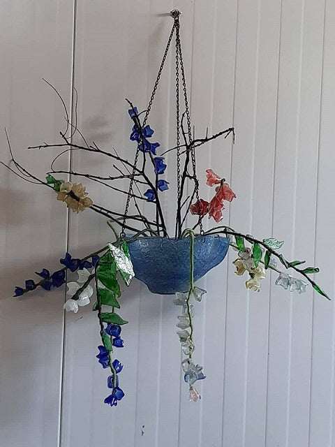 Adina Dolev, glass sculpture, width 60 cm, depth: 40 cm, height: 40 cm