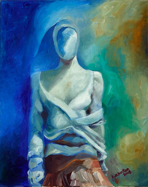 ליאורה קולטון | Liora Kolton, oil on canvas 50 by 40 cm