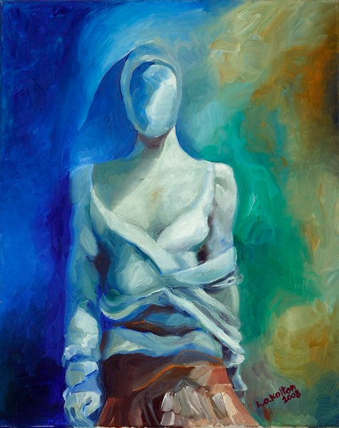 Liora Kolton, oil on canvas 50 by 40 cm