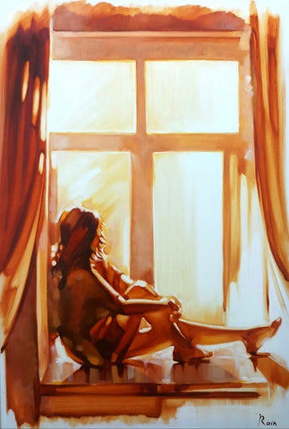 Irena Rain, oil on canvas, 90 by 60 cm