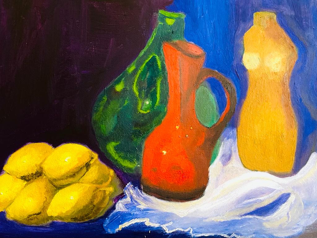 Merav Yedid Spielman - Oil on canvas, 45 by 60  cm