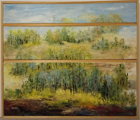 דבורה רוזן | Dvora Rosen -  oil  on canvas,  88 by 104 cm
