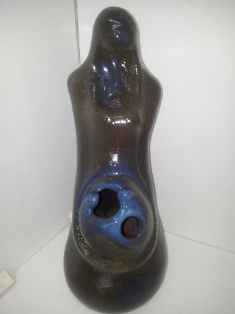 שאול אלבז | Shaul Elbaz, clay sculpture, Height, 40 cm
