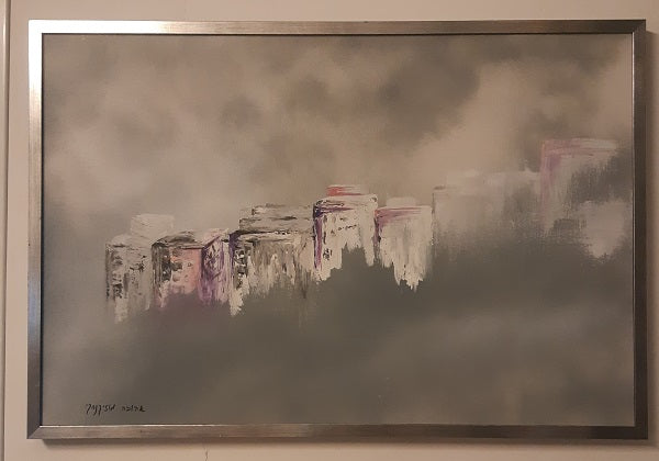 אהובה מוזיקנסקי | Ahuva Muzikansky, Acrylic on canvas, 63 by 93 cm