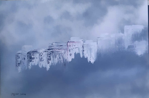 אהובה מוזיקנסקי | Ahuva Muzikansky, Acrylic on canvas, 63 by 93 cm