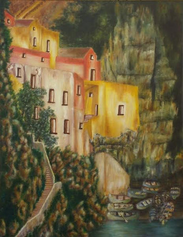 Eliahu Taubman, oil on canvas, 90 by 70 cm